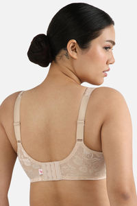 Wacoal Single Layered Wired Full Coverage Super Support Bra - Naturally Nude — thumbnail 3